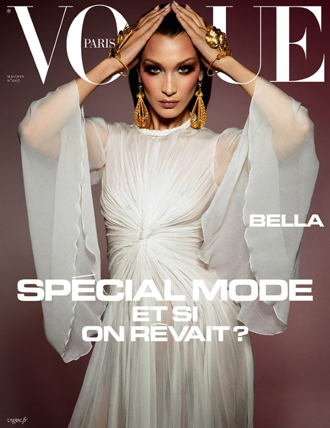 Bella Hadid. Foto: Inez & Vinoodh