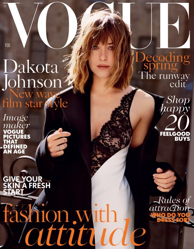 Dakota Johnson za britanski Vogue