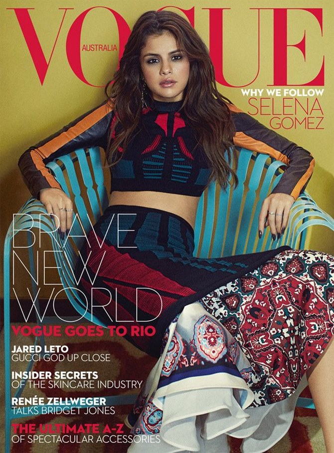 Selena Gomez za Vogue