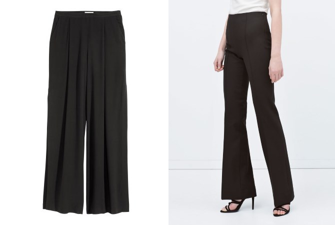 Hlače | Foto: H&M, Zara