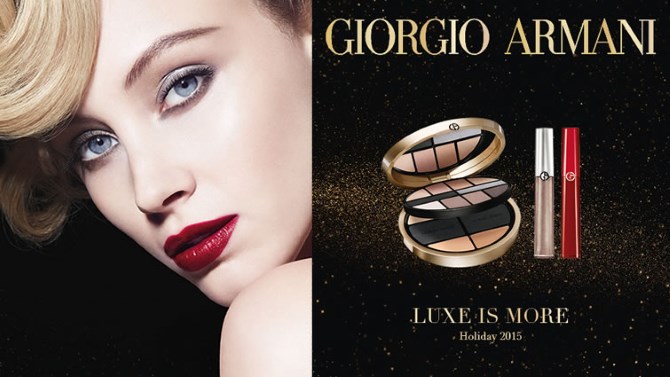 Giorgio Armani Beauty Luxe is more