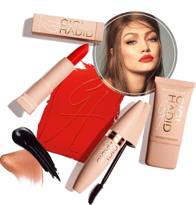 Gigi Hadid za Maybelline New York