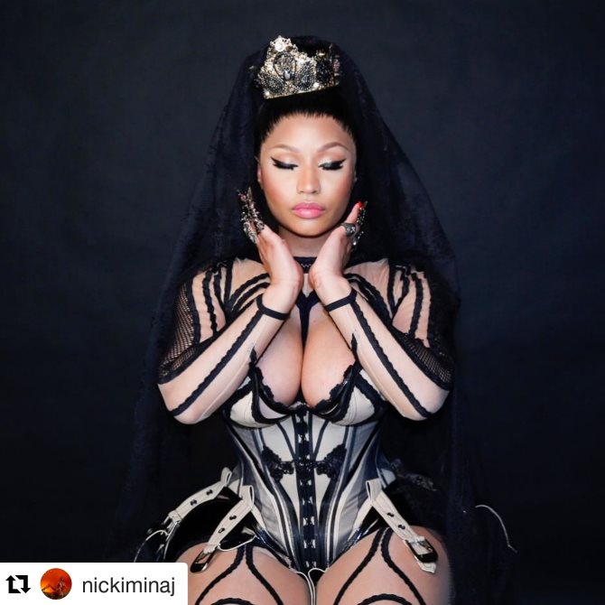 Nicki Minaj u kostimu Juraja Zigmana | Foto: Instagram