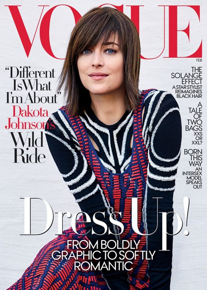 Dakota Johnson za Vogue