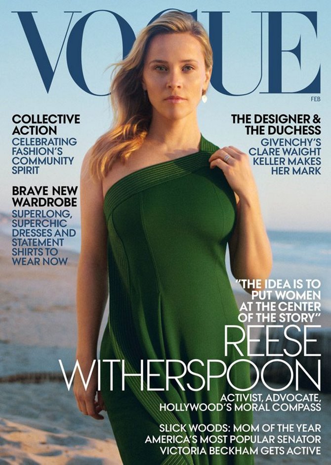 Reese Witherspoon za US Vogue