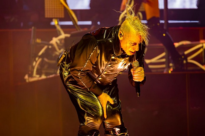 Till Lindemann u Areni Zagreb. Foto: Srečko Zajec, CroModa