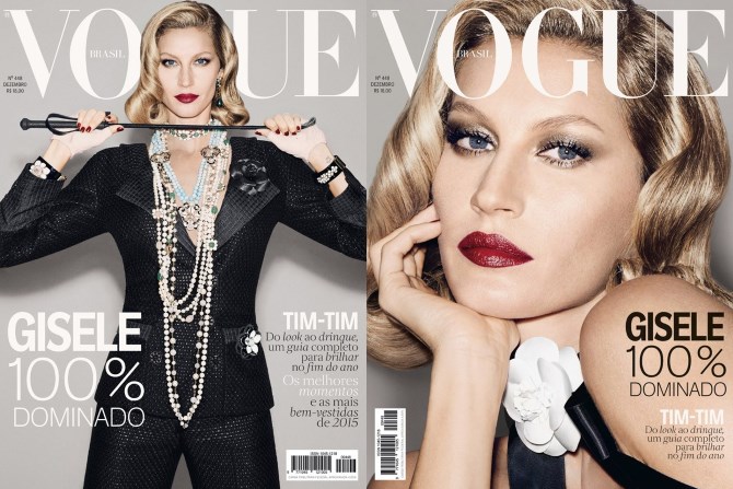 Gisele Bundchen za brazilski Vogue