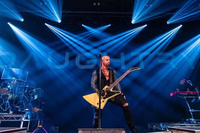 Daughtry u Boćarskom domu u Zagrebu. Foto: Srečko Zajec / CroModa