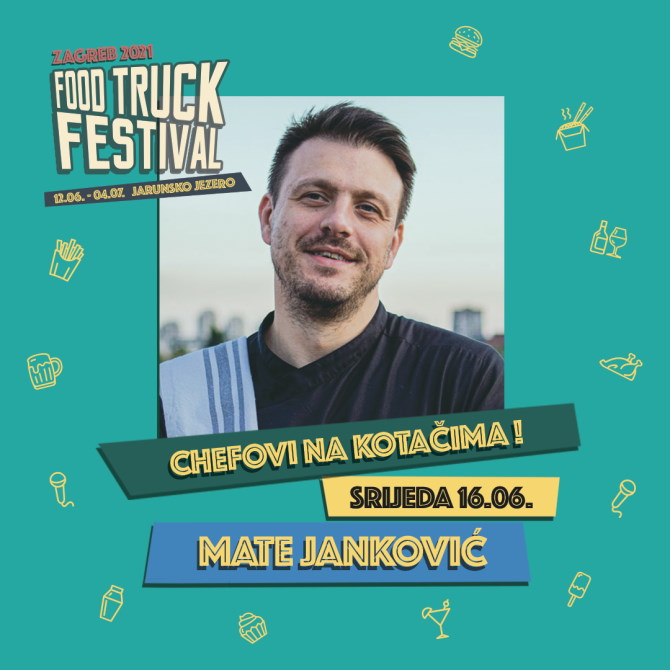 Mate Janković na Food Truck Festivalu