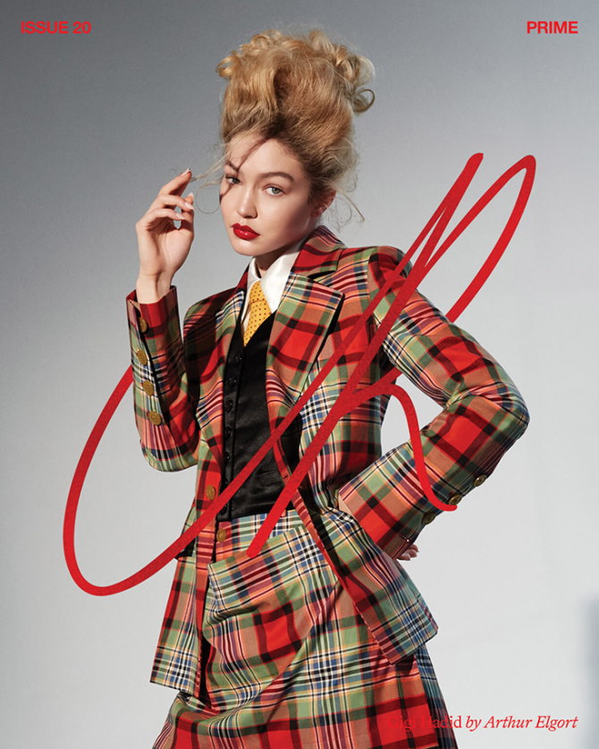 Gigi Hadid za CR Fashion Book