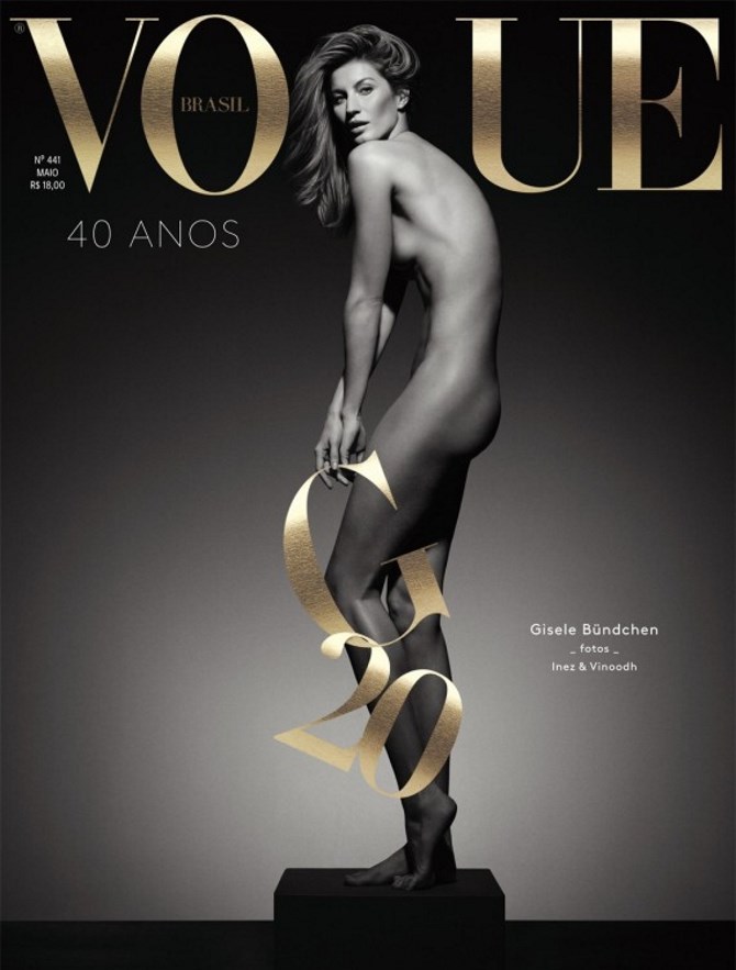 Gisele za brazilski Vogue