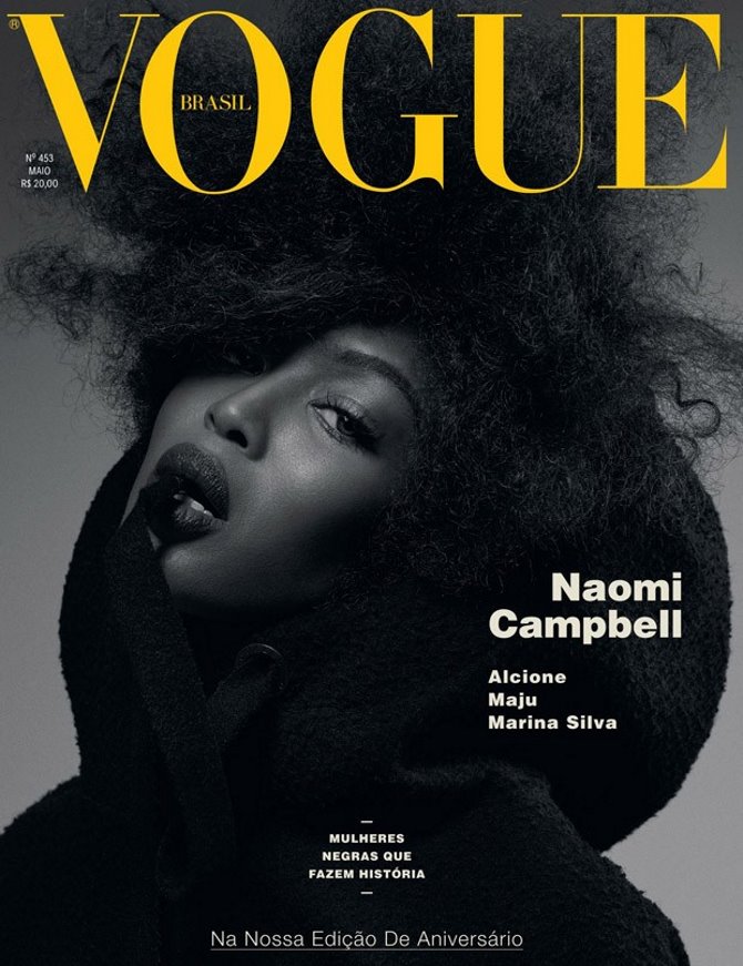 Naomi na naslovnici brazilskog Voguea