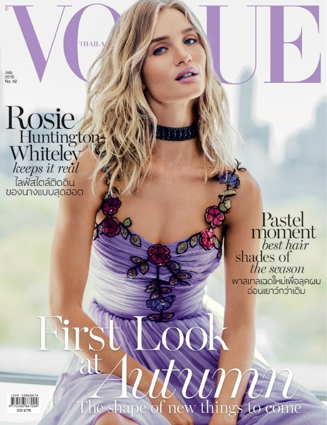 Rosie Huntington-Whiteley za tajlandski Vogue
