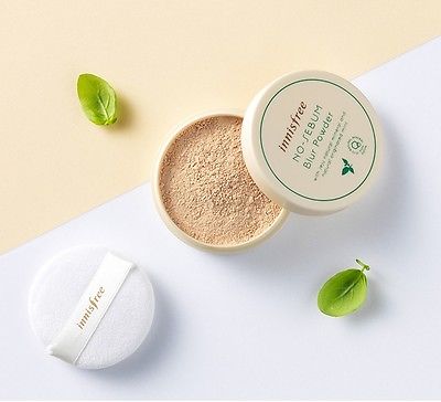 Innisfree no sebum blur mineral powder mint