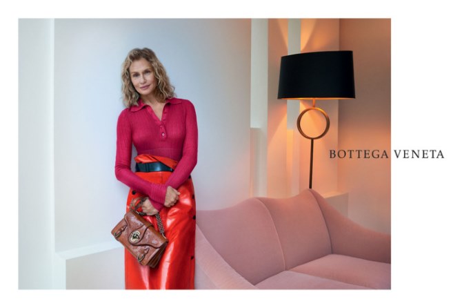 Lauren Hutton za Bottega Venetu