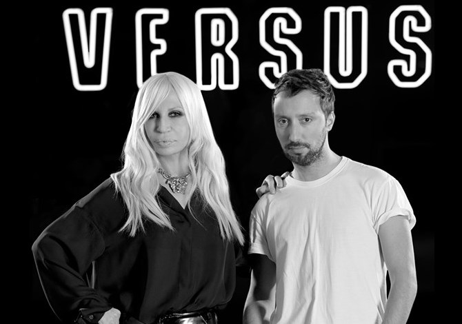 Donatella Versace i Anthony Vaccarello