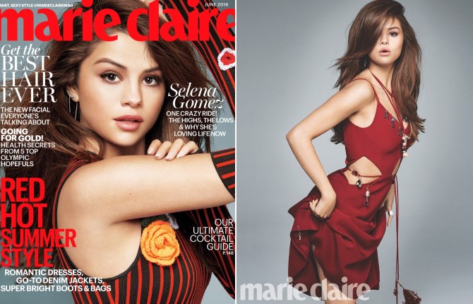 Selena Gomez za Marie Claire