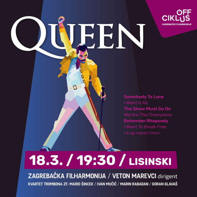 Posveta grupi Queen u Lisinskom