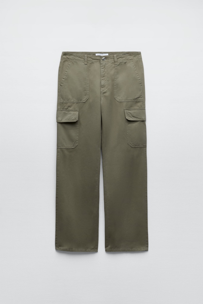Cargo hlače straight fit, Zara - 199,90 kn