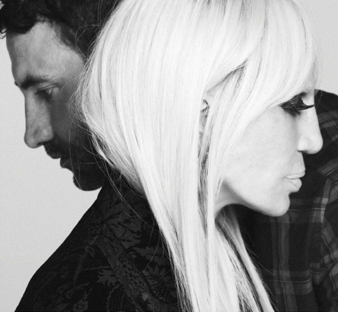 Riccardo Tisci i Donatella Versace u Givenchyjevoj kampanji