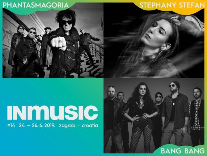 Bang Bang, Phantasmagoria i Stephany Stefan nova su imena 14. INmusic Festivala