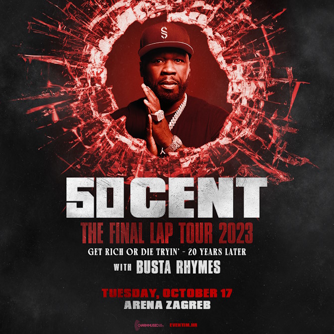 50 Cent stiže u Arenu Zagreb