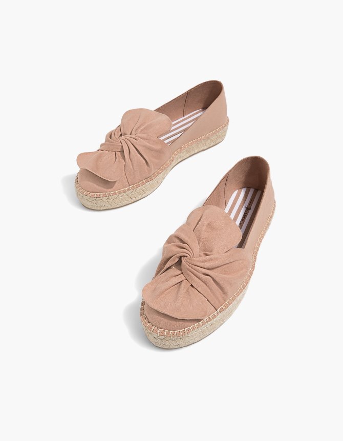 Espadrile s mašnom | Cijena - 199,90 kn, Stradivarius