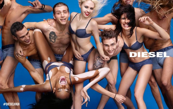 Diesel: Kampanja za proljeće/ljeto 2015. | Foto: Nick Knight