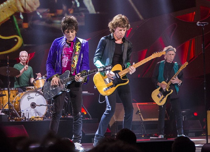 The Rolling Stones u Marcus Amphitheateru u Milwaukeeju, SAD, na Summerfest festivalu 23. lipnja 2015. Foto: Wikipedia, Jim Pietryga
