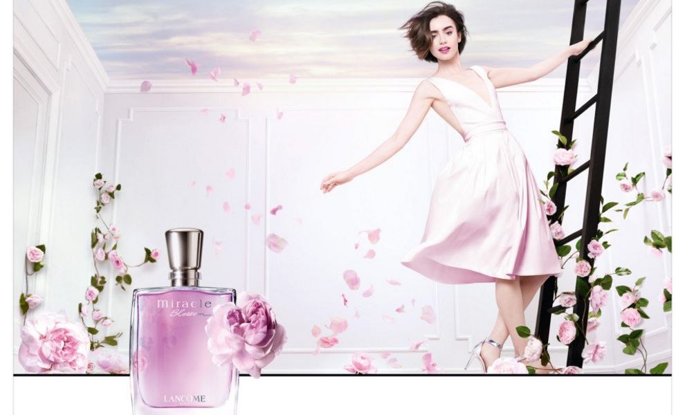 Lily Collins za Lancôme