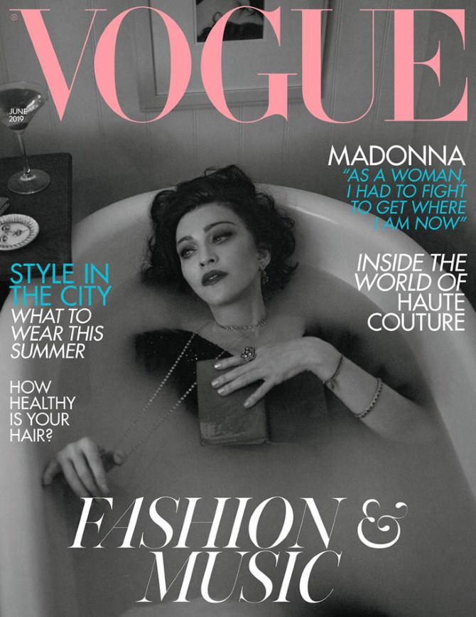 Madonna na lipanjskoj naslovnici Voguea