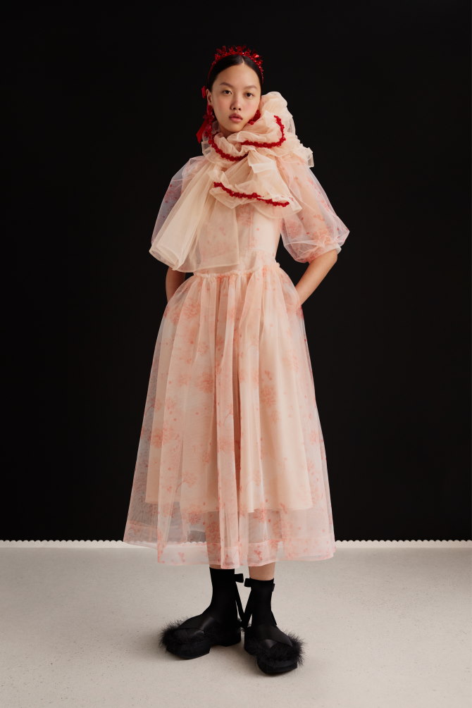 BTS_meimeiBTS SUGA着用！完売品！Simone Rocha x H\u0026M パフスリーブ