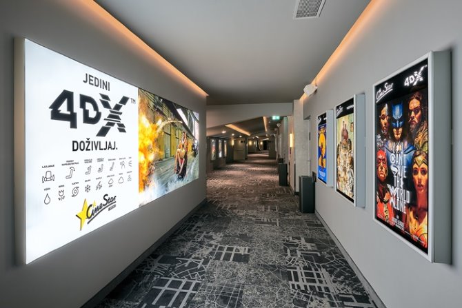 CineStar 4DX Mall of Split najveće je kino u Dalmaciji