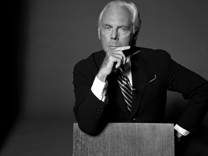 Giorgio Armani | Foto: Lorenzo Bozzi / Wikipedia