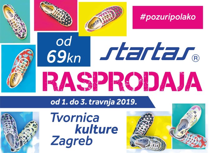 Rasprodaja startasica u zagrebačkoj Tvornici