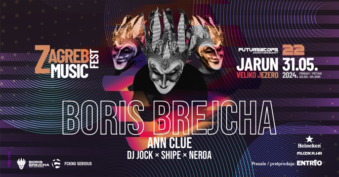 Boris Brejcha stiže na Jarun