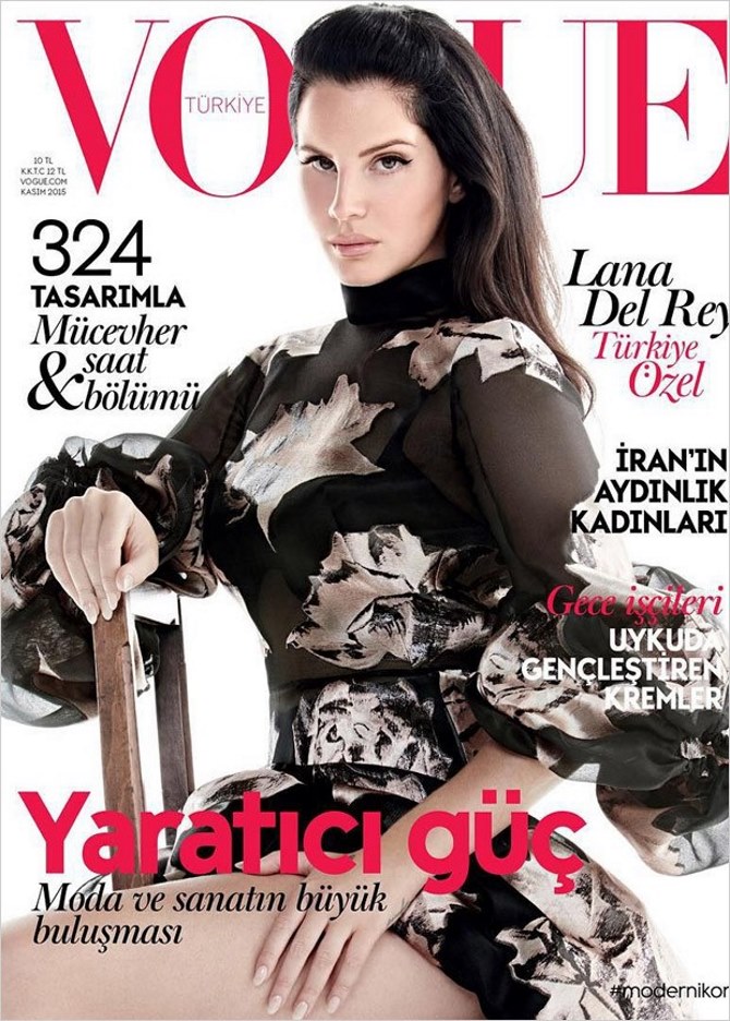 Lana Del Rey za turski Vogue