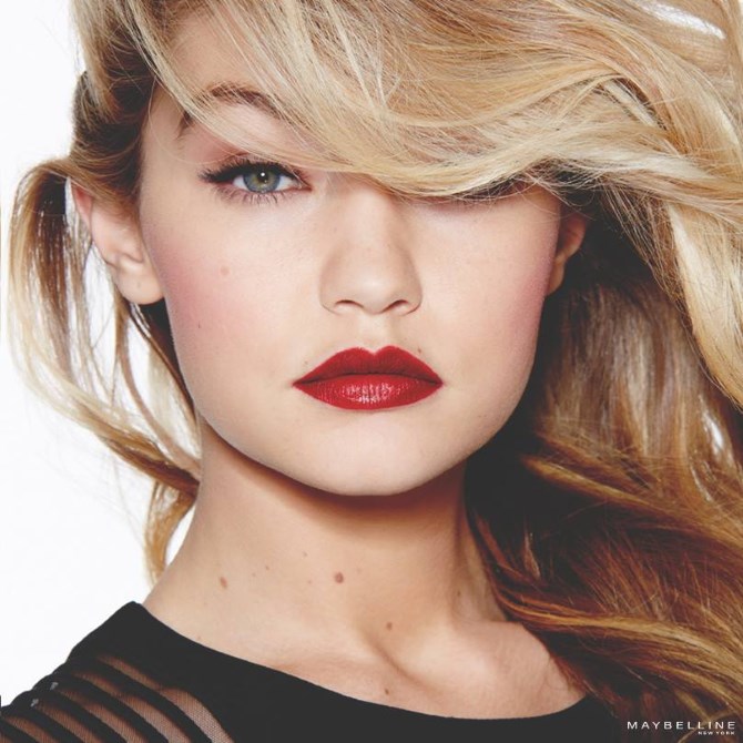 Gigi Hadid za Maybelline