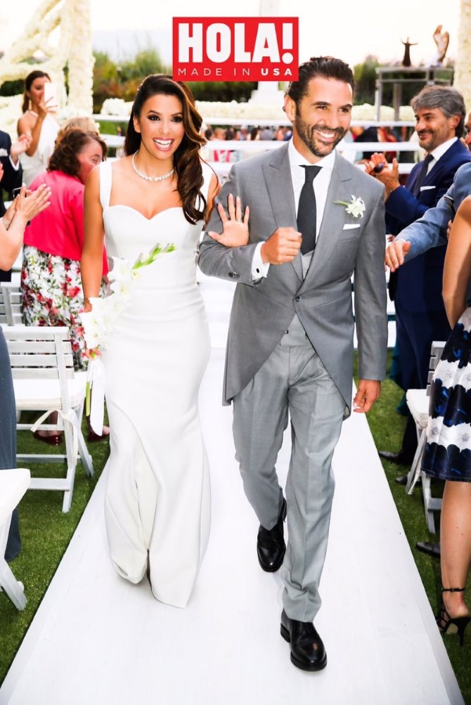 Eva Longoria i Jose Baston | Foto: Hola! Magazine