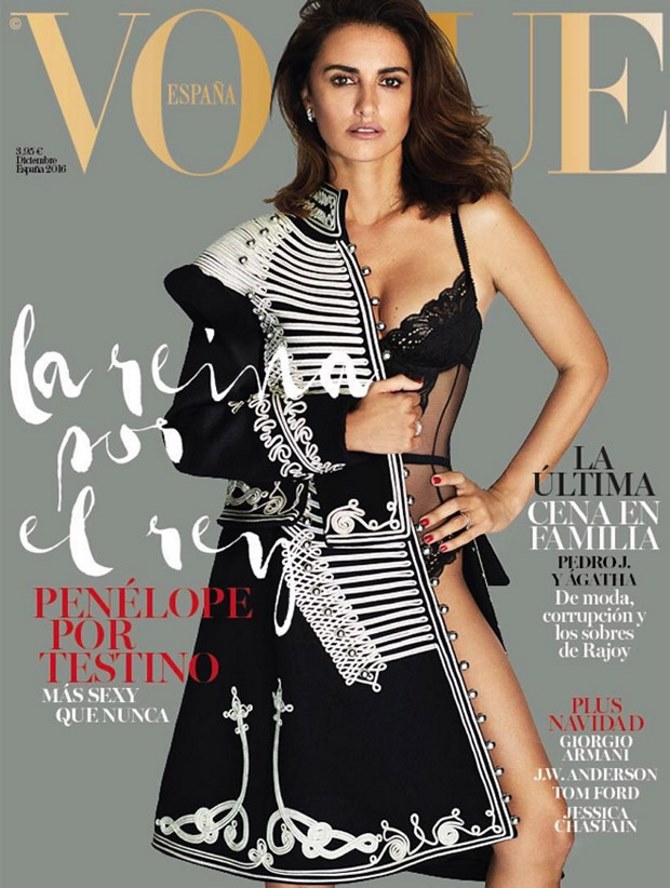 Penelope Cruz za španjolski Vogue