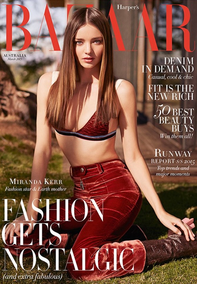 Miranda Kerr za Harper’s Bazaar