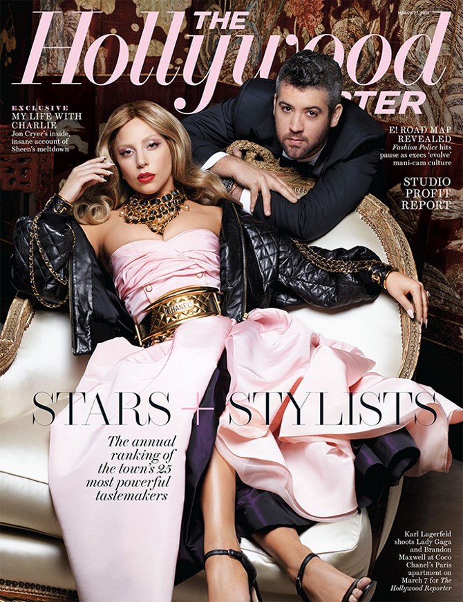 Lady Gaga za The Hollywood Reporter