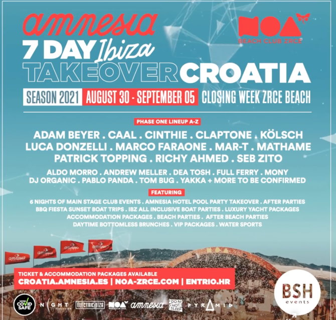 Ibiza Takeover Croatia