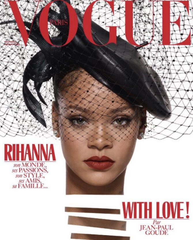 Rihanna za pariški Vogue | Foto: Jean Paul Goode