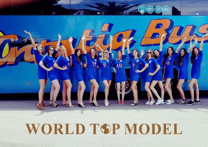 Finalistice izbora World Top Model Croatia 2018.