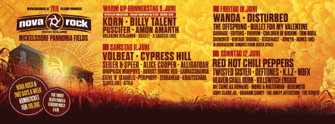 Nova Rock Festival 2016