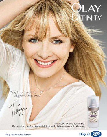 Lesley Hornby Twiggy | Foto: Olay Definity