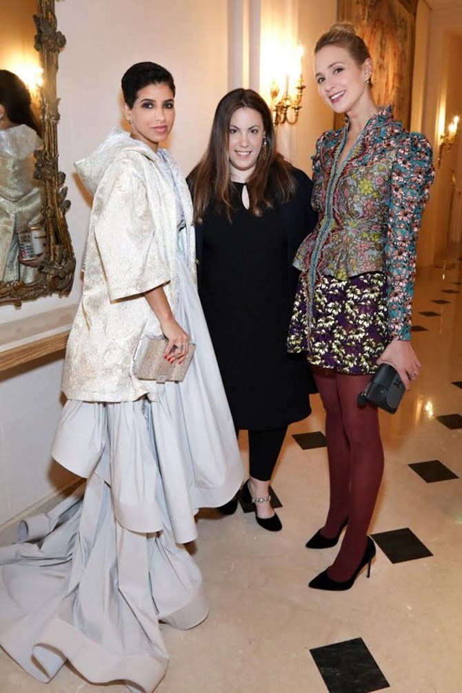 Deena Abdulaziz, Mary Katrantzou i Elisabeth von Thum | Foto: Kaftan Studio / Priredba / François Goizé