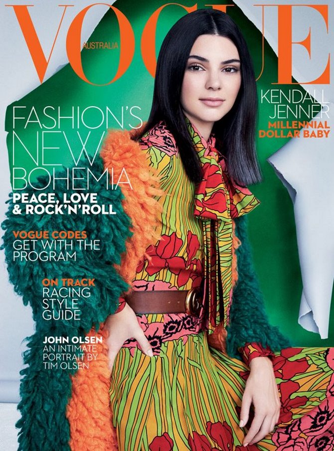 Kendall Jenner za australski Vogue