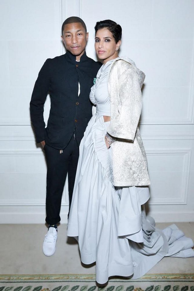 Pharrell Williams i Deena Abdulaziz | Foto: Kaftan Studio / Priredba